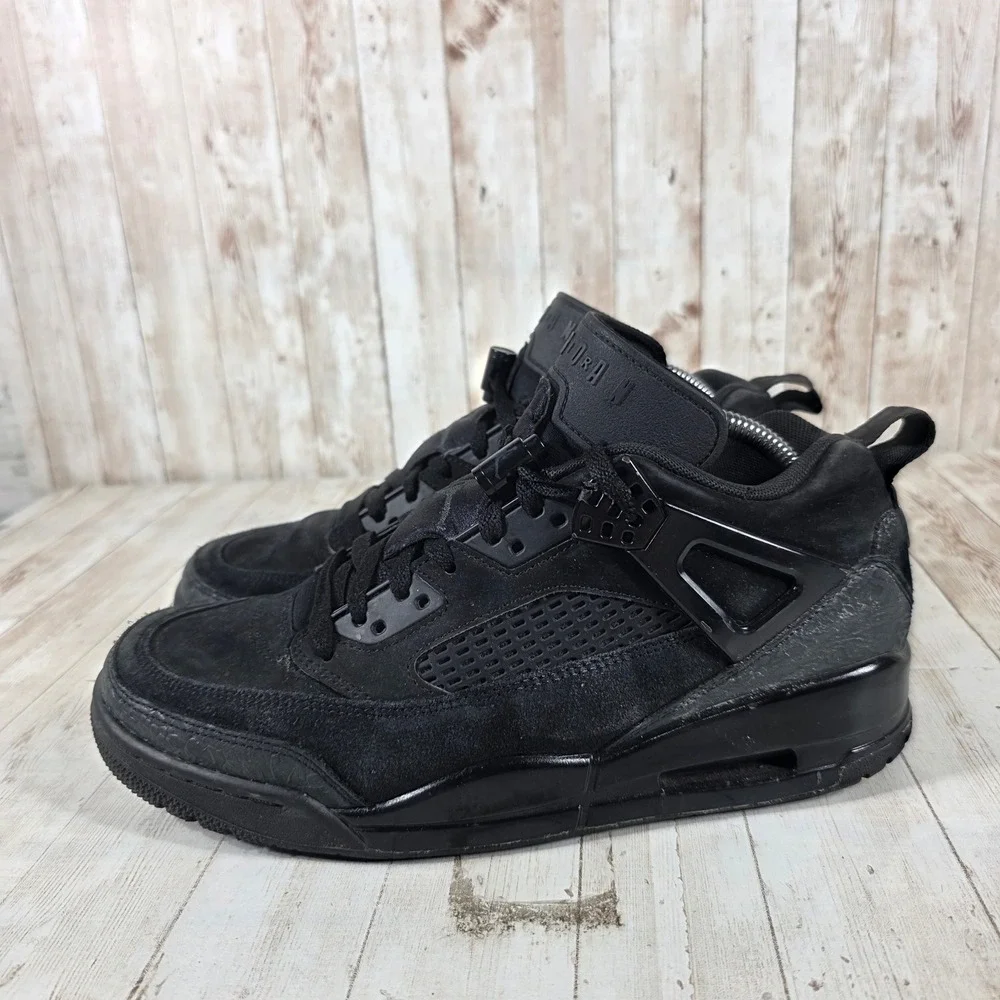 Jordan Spizike Low Black Cat Triple Black FQ1759-001 Mens 9.5‎ Sneaker